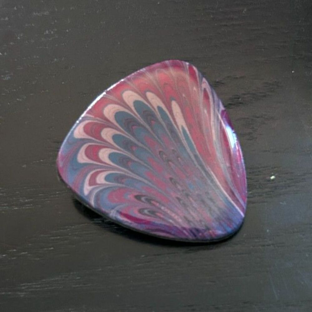 VIntage marbled scarf clip